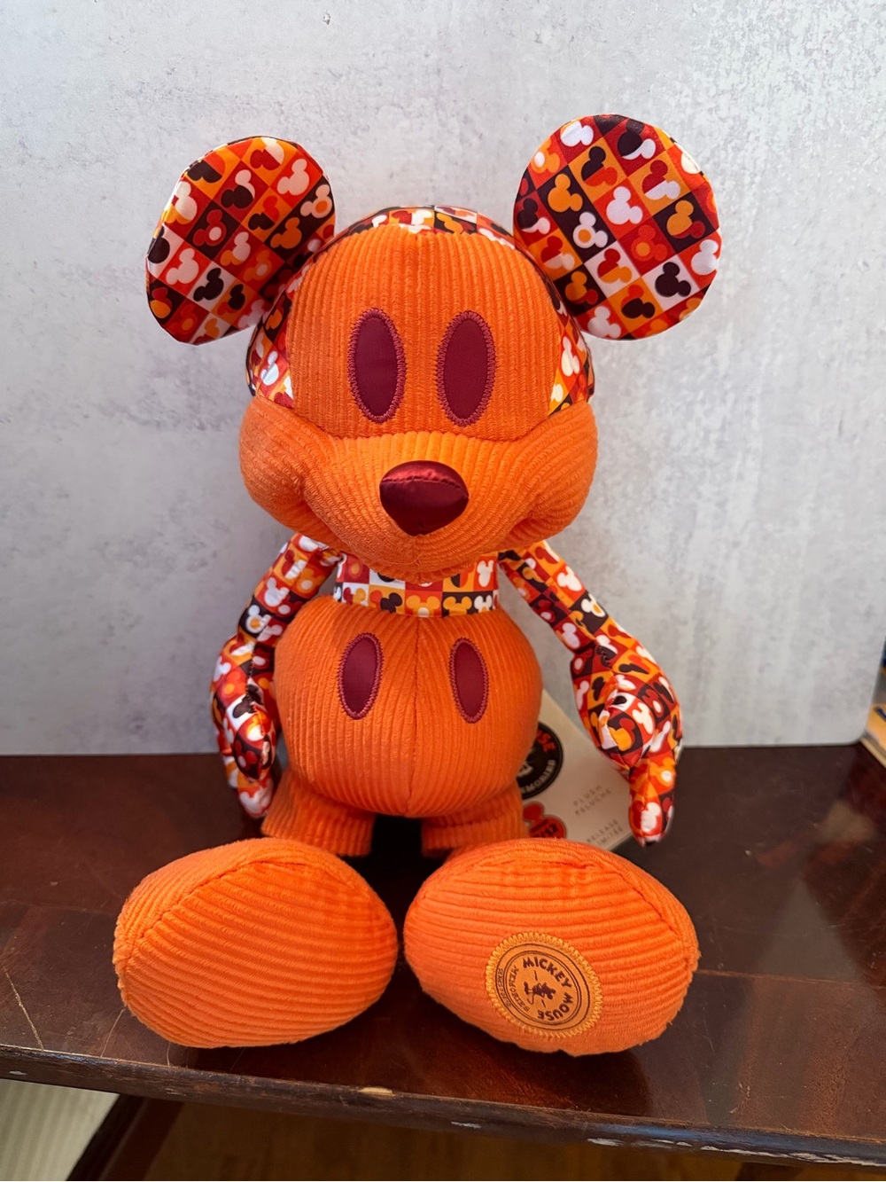 Mickey Mouse Memories July Plush 7/12 Brand New - Limited Release